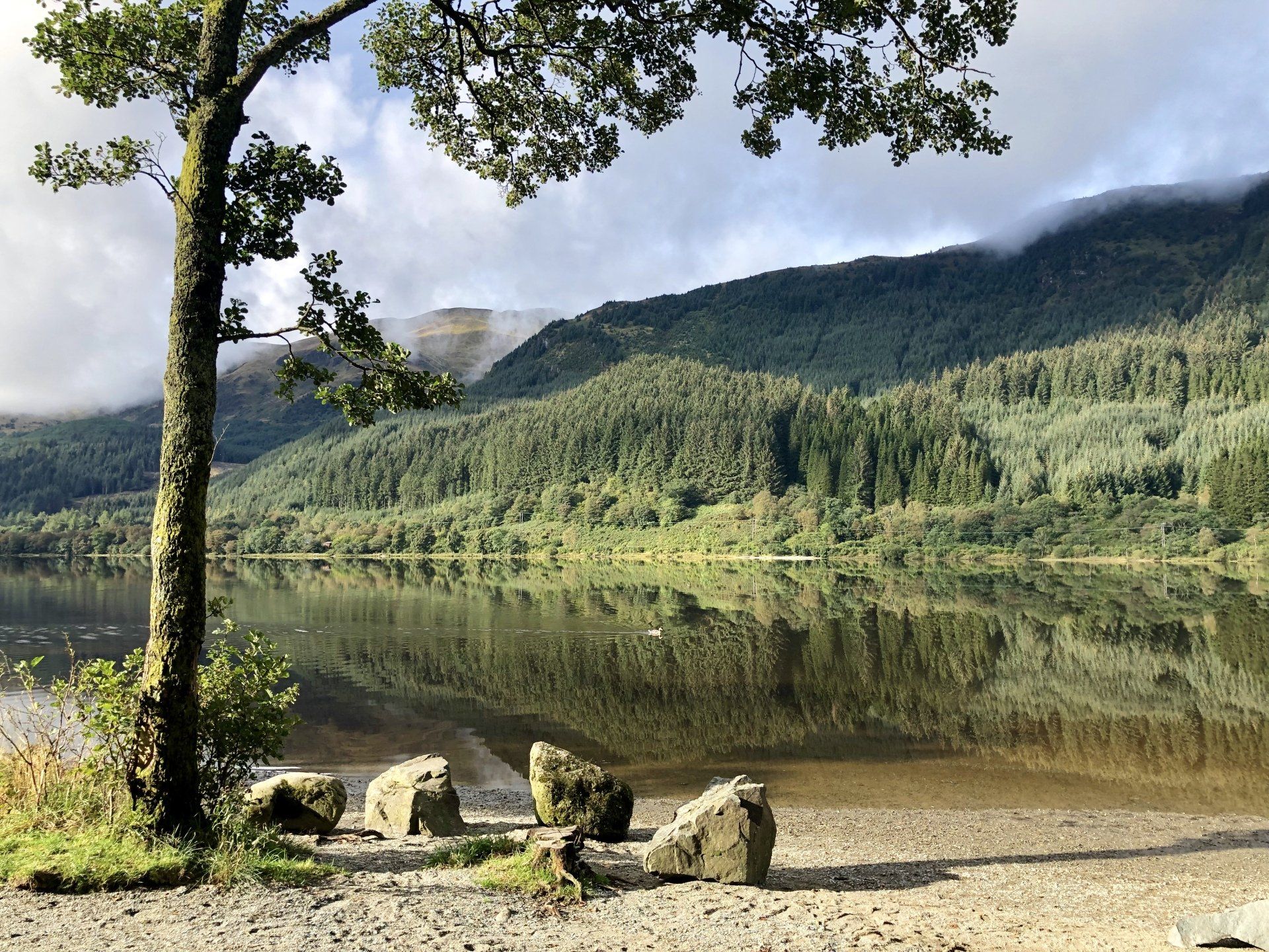Loch Lubnaig in Scotland