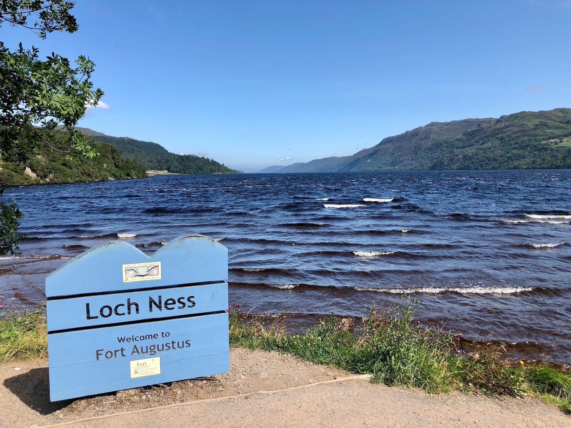 Loch Ness on a private day tour from Edinburgh.