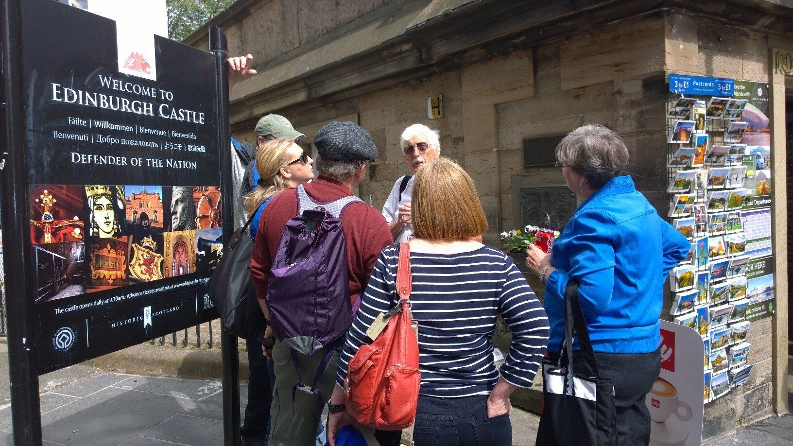 Martin, Edinburgh Tour Guide at the Witch's Well