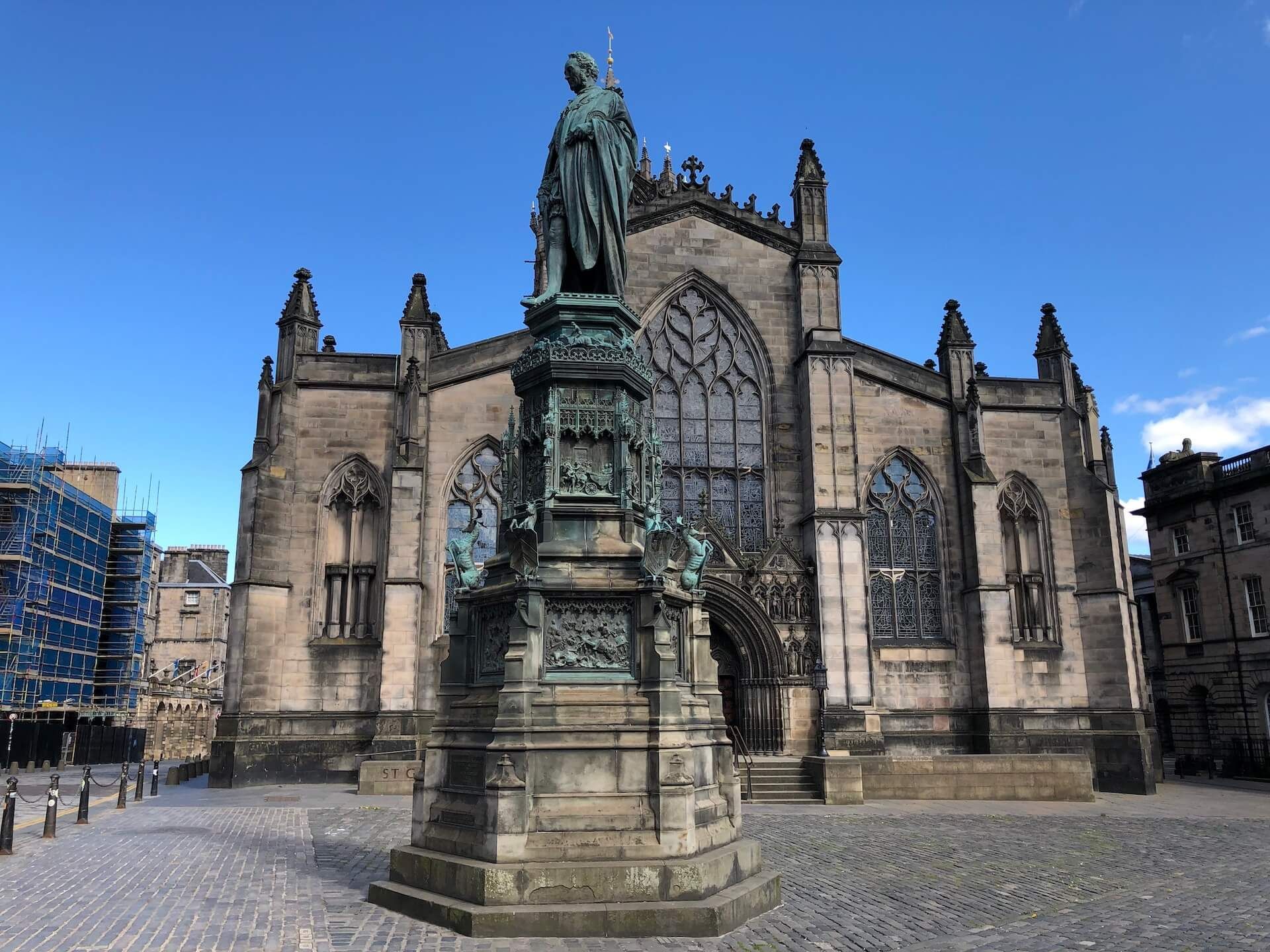 St Giles Cathedral on Edinburgh's Royal Mile.
