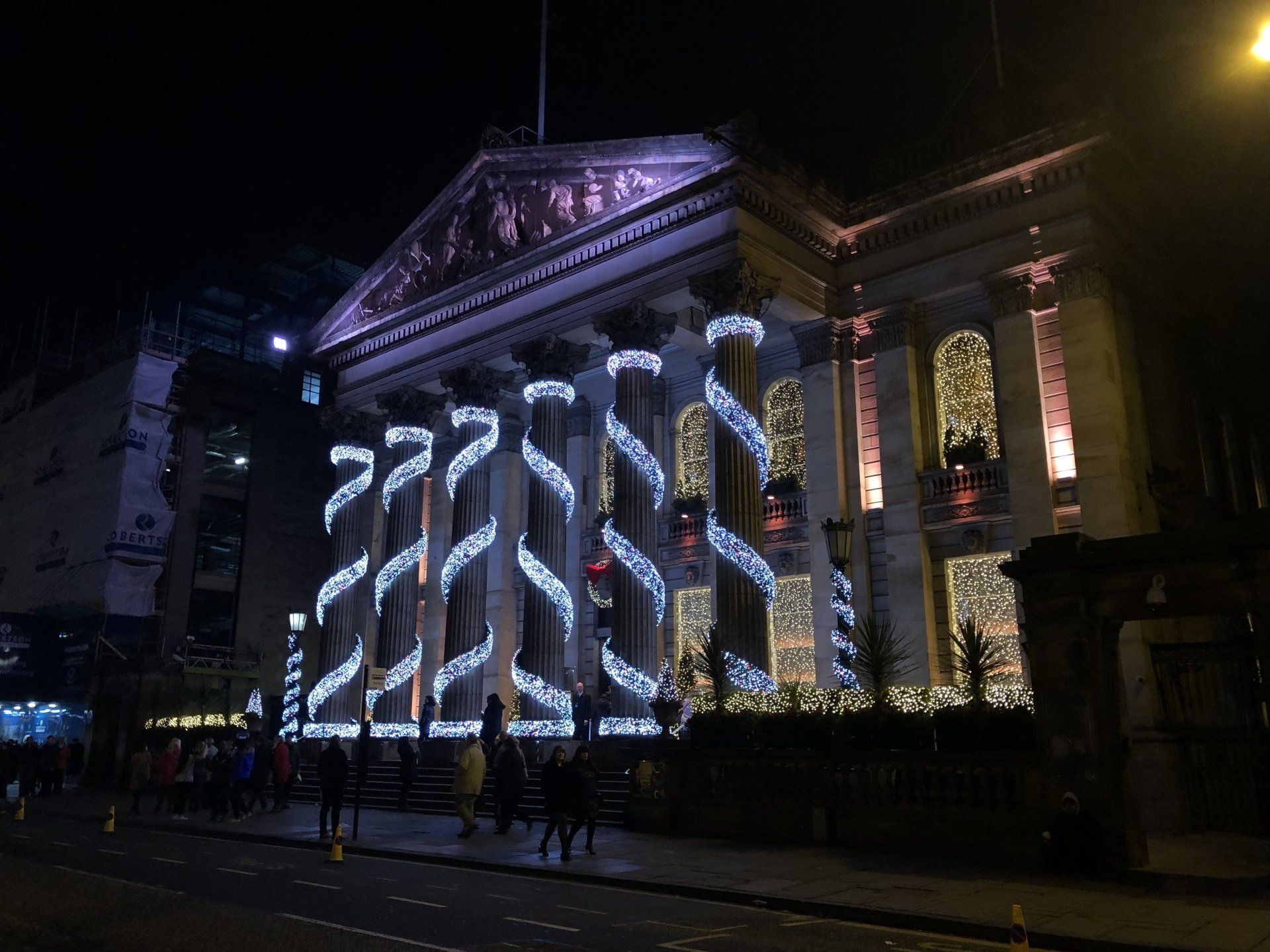 Edinburgh Christmas Views and Lights