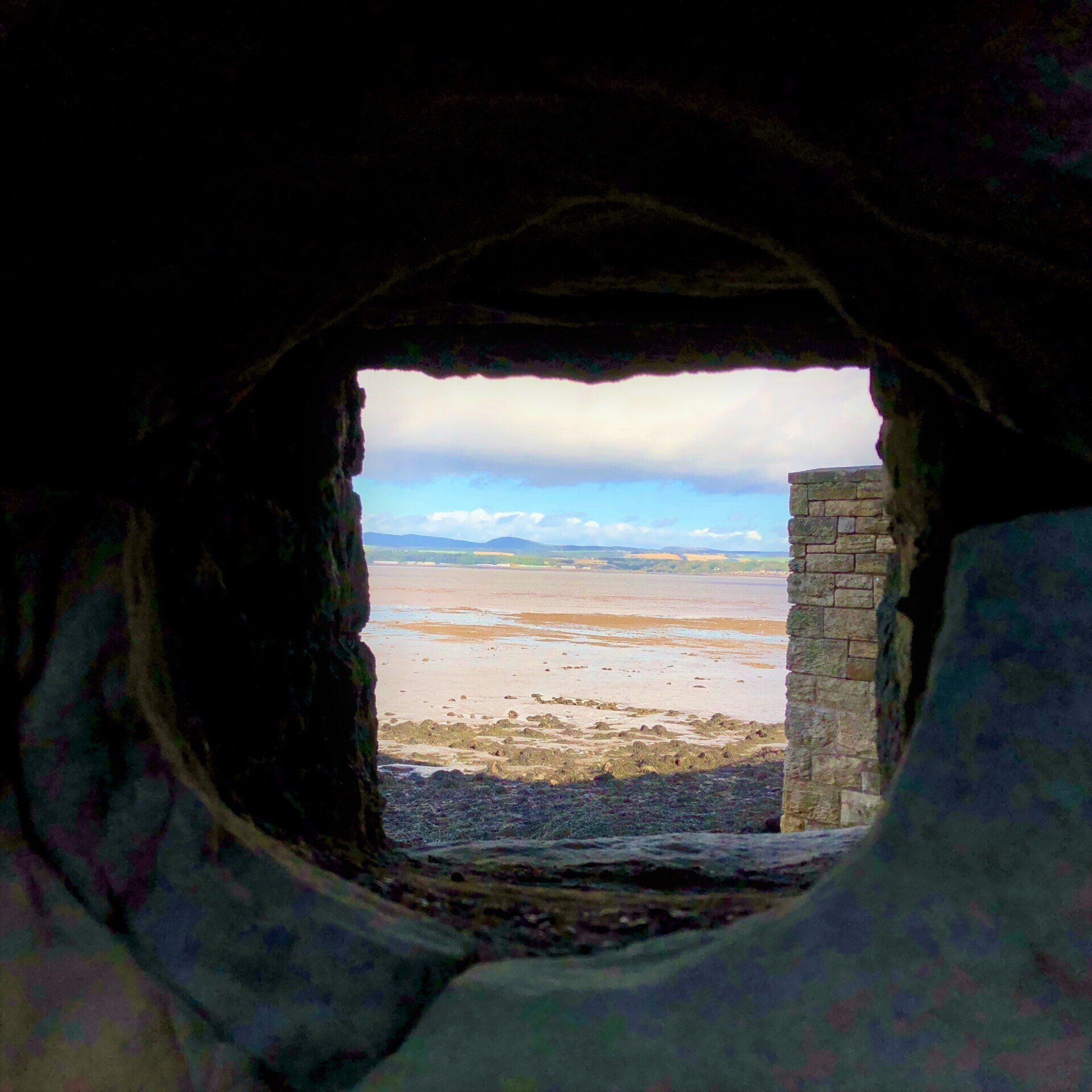 View from Blackness Castle on an Outlander Experience Tour