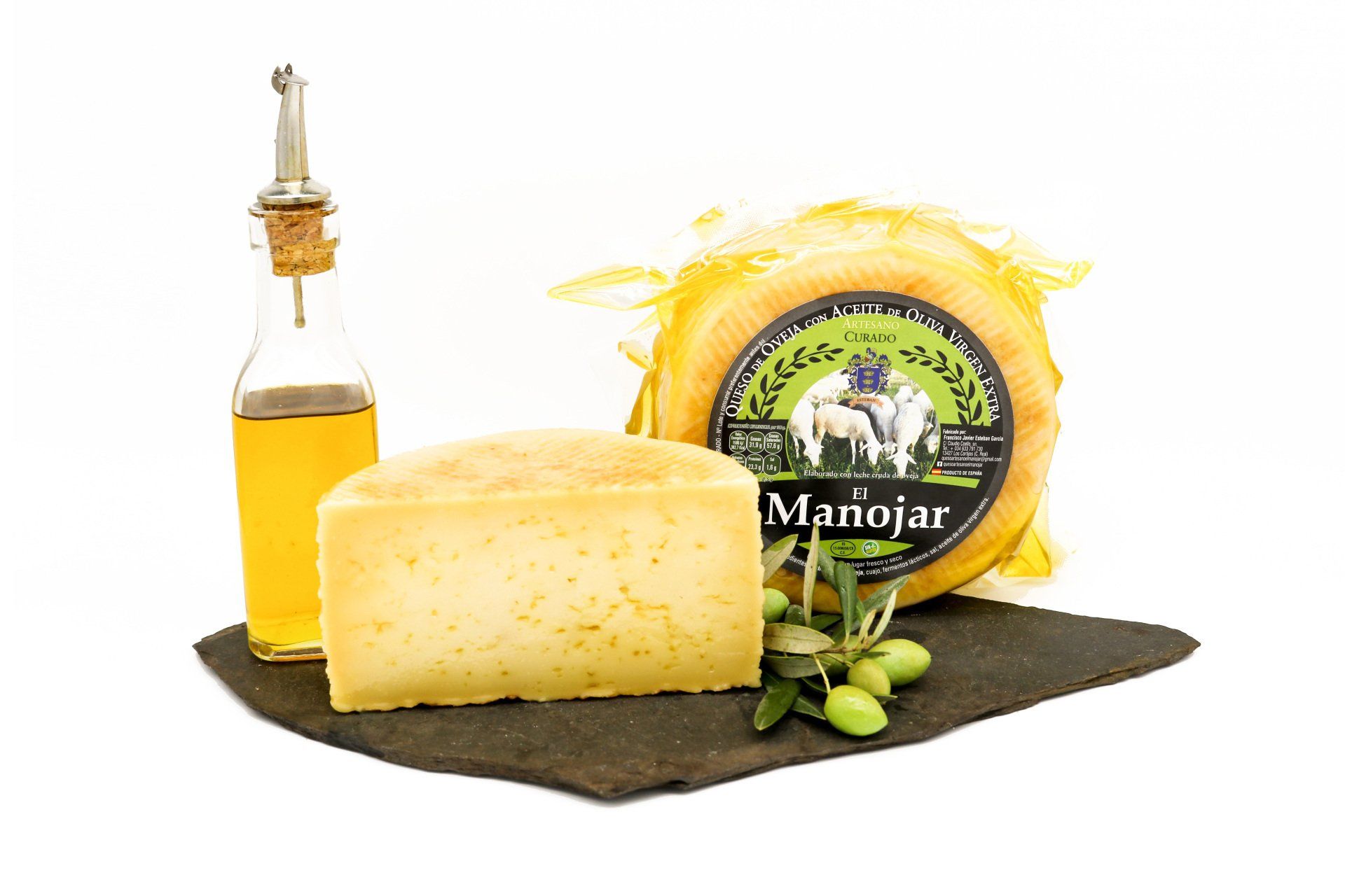 Queso de Oveja Curado en Aceite de Oliva Virgen Extra