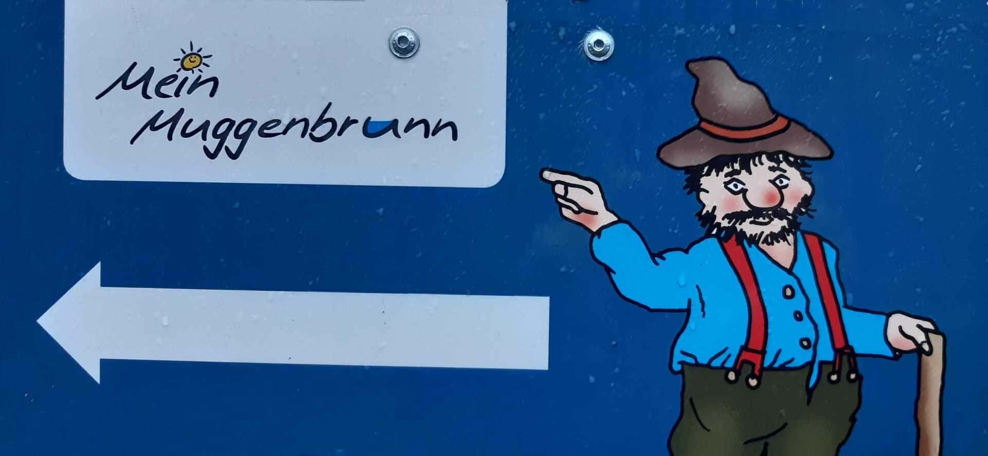 Beschilderung Erlebnisrundweg Muggenbrunn