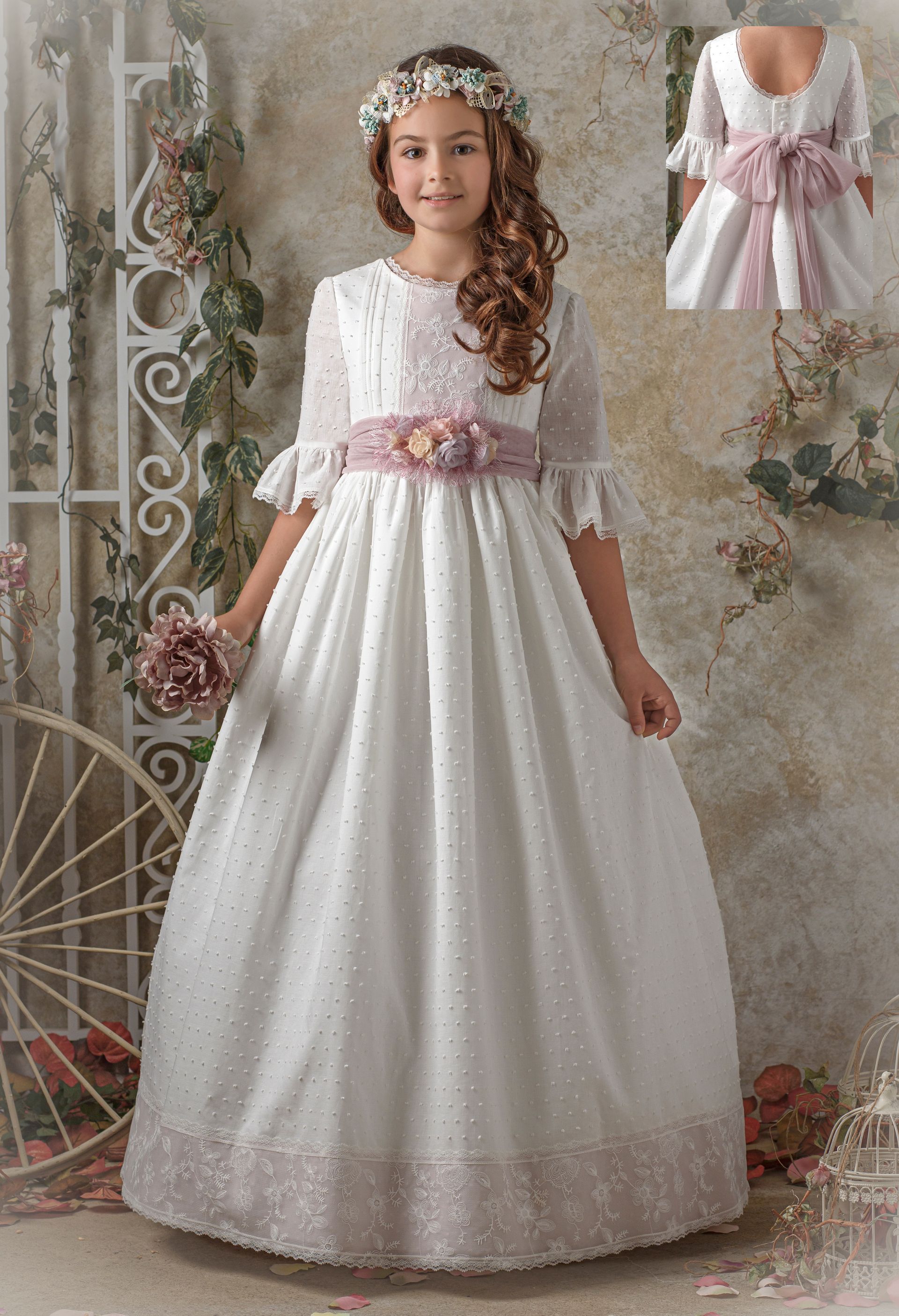 Vestido comunión Ave Maria 25-020