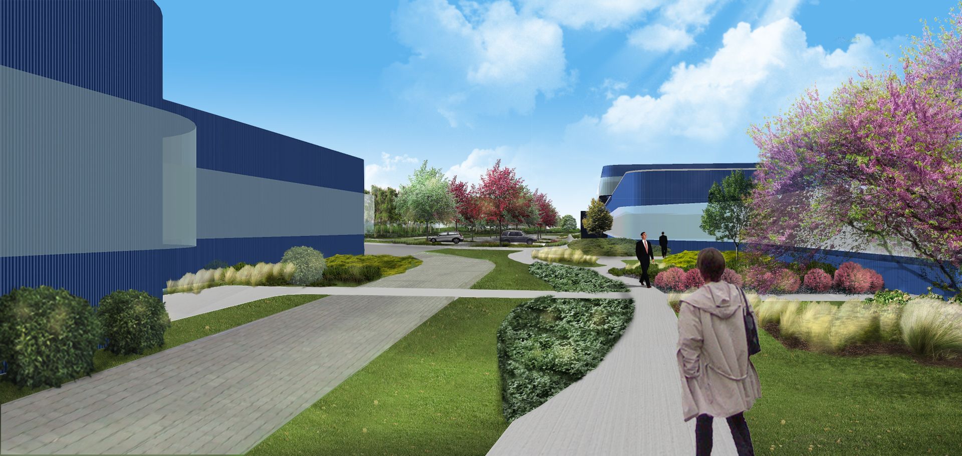 image de synthèse concours d'architecture aménagements paysagers paysagiste Pontault-Combault paysagiste Tours paysagiste concepteur Tours Paysagiste concepteur Paris aménagements paysagers architecte paysagiste bureau d'études