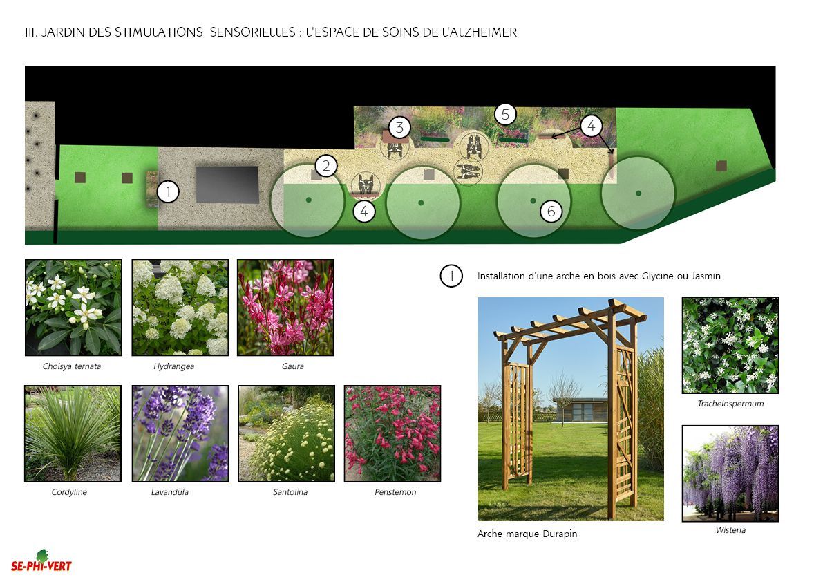 plan aménagement jardin thérapeutique parcours kiné extérieur paysagiste Pontault-Combault paysagiste Tours paysagiste concepteur Tours Paysagiste concepteur Paris aménagements paysagers architecte paysagiste bureau d'études