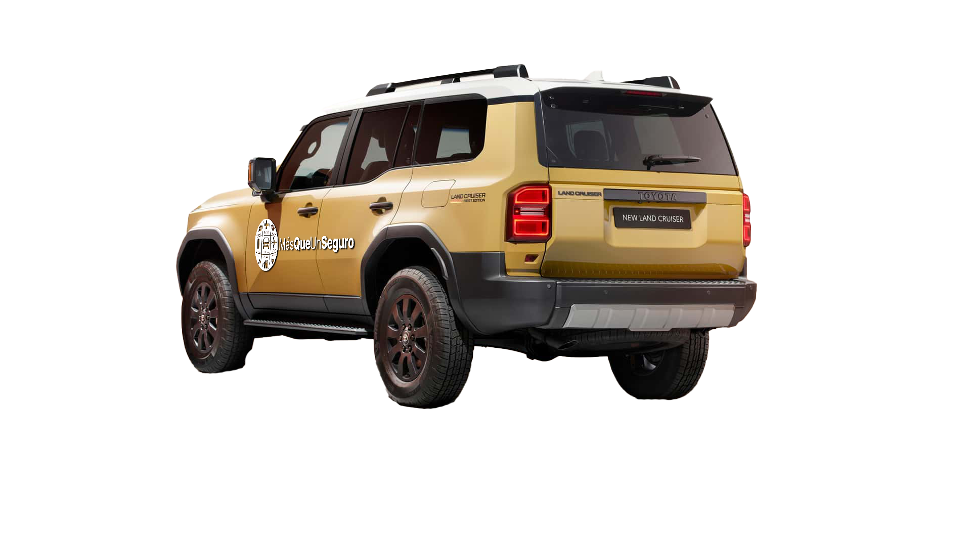 Toyota Land Cruiser 2024 por detrás