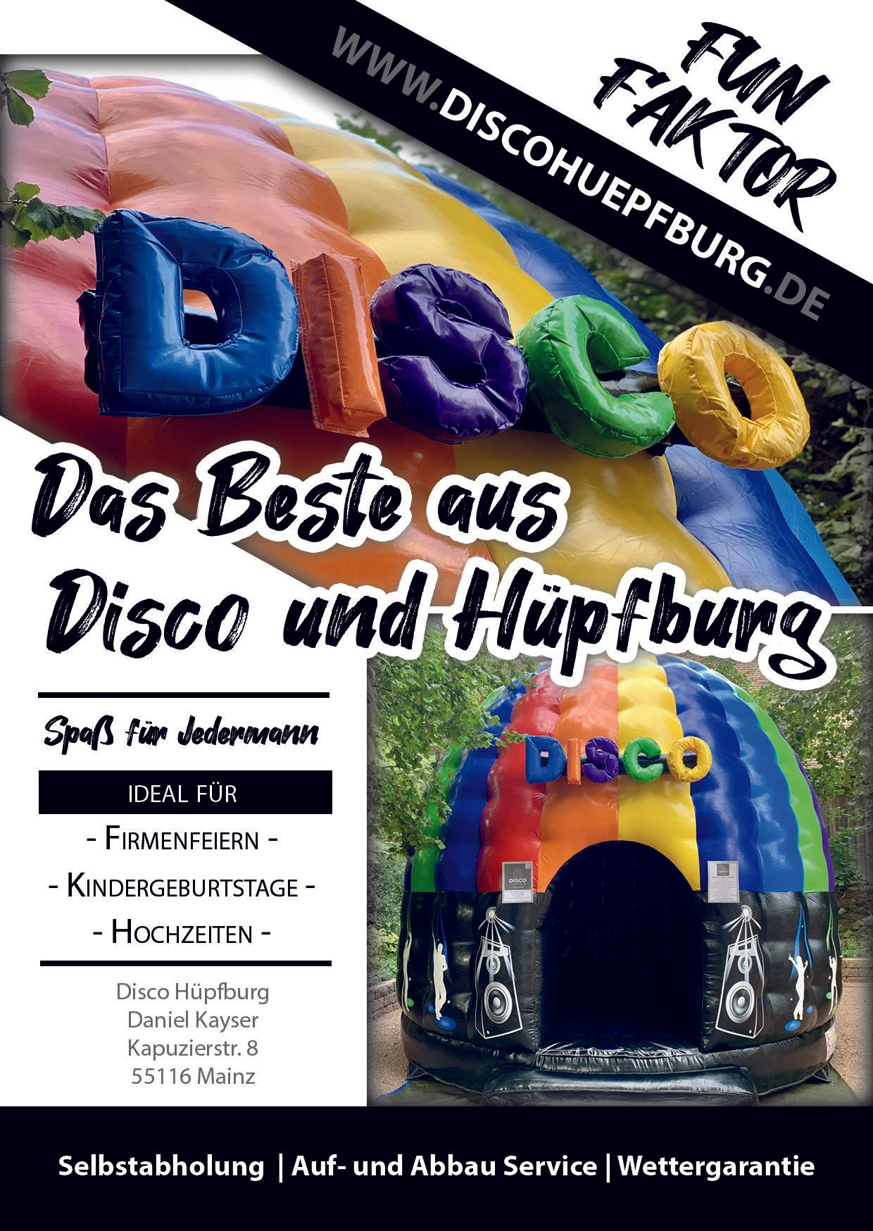 Disco Hüpfburg
