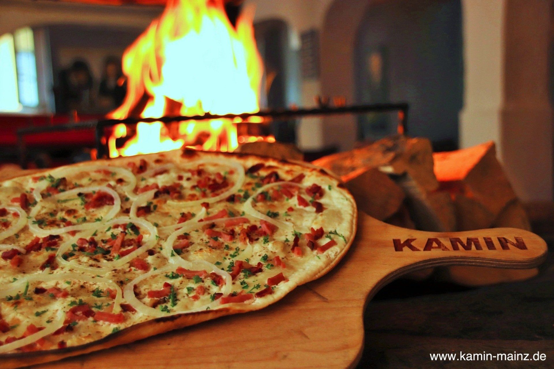 Kamin Mainz Flammkuchen Restaurant