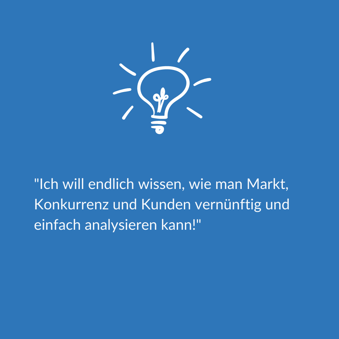 Marktanalyse Seminare