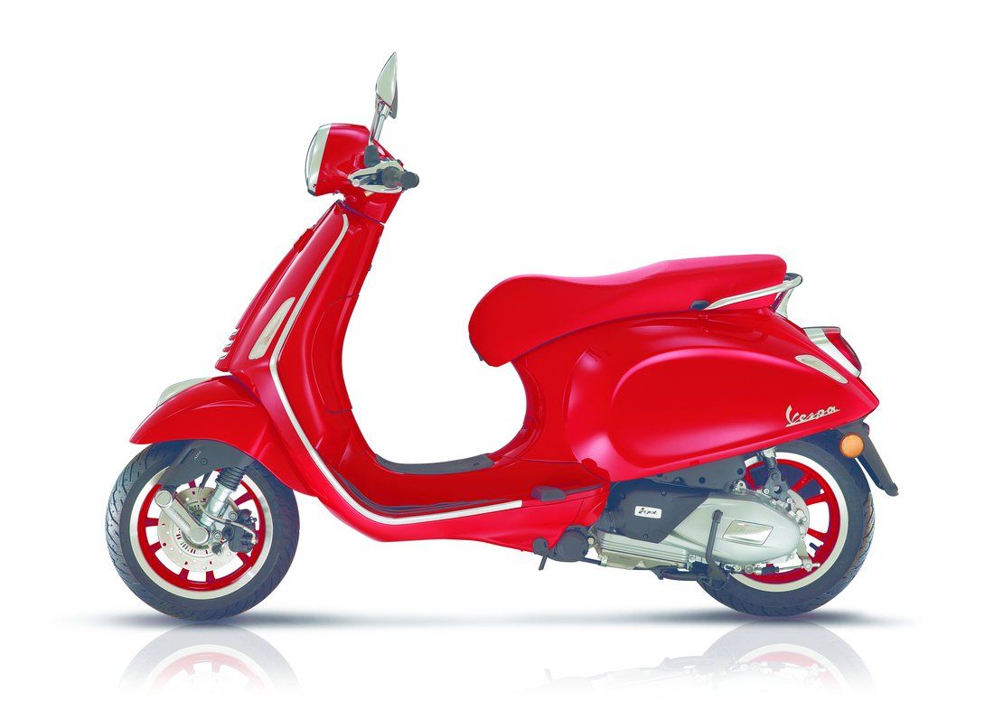 Vespa Primavera 50 Red