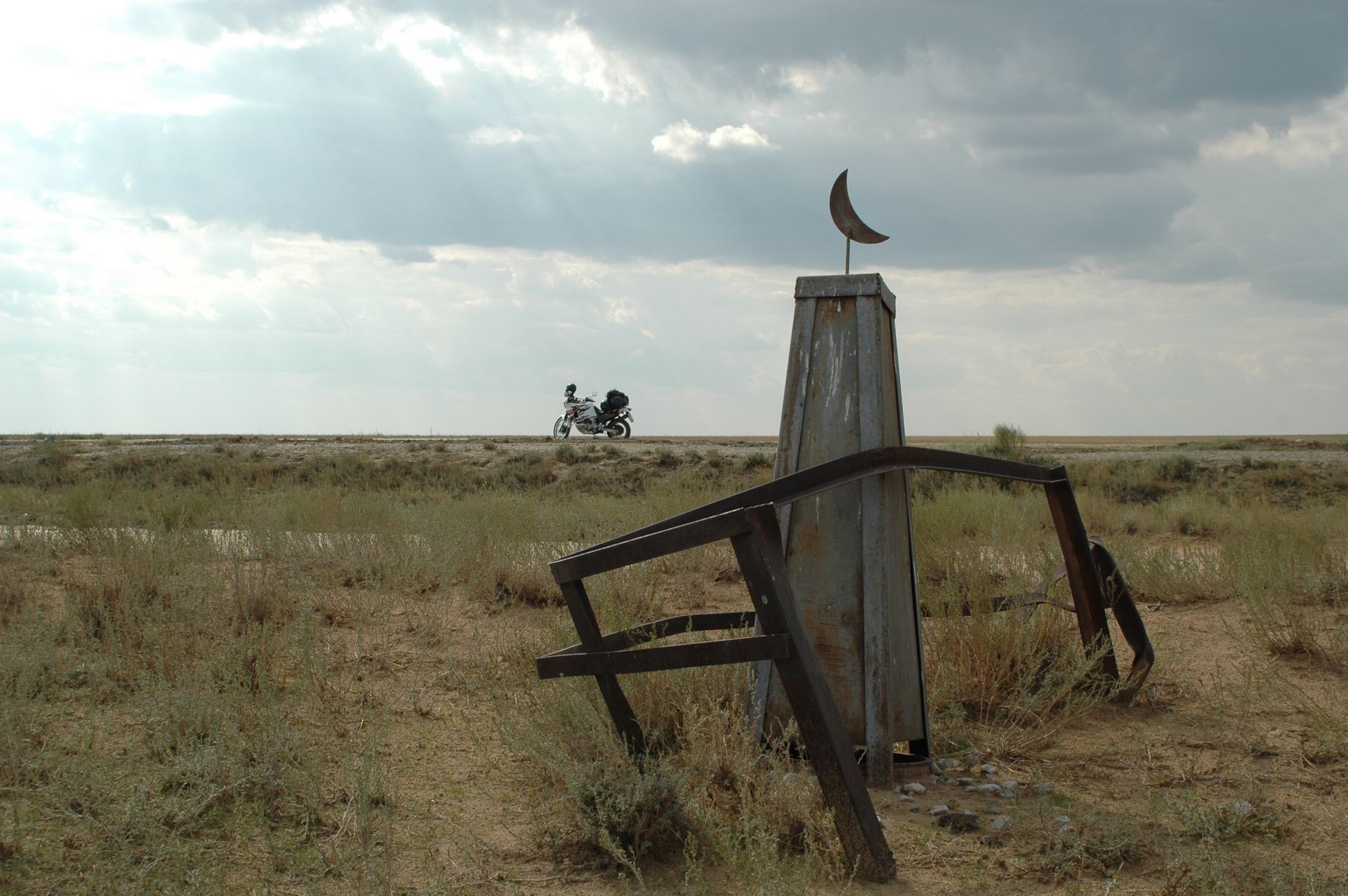 From Germany to Central Asia and Western Siberia on motorcycle. August - September 2009. Ukraine, Moldova, Russia, Kazakhstan