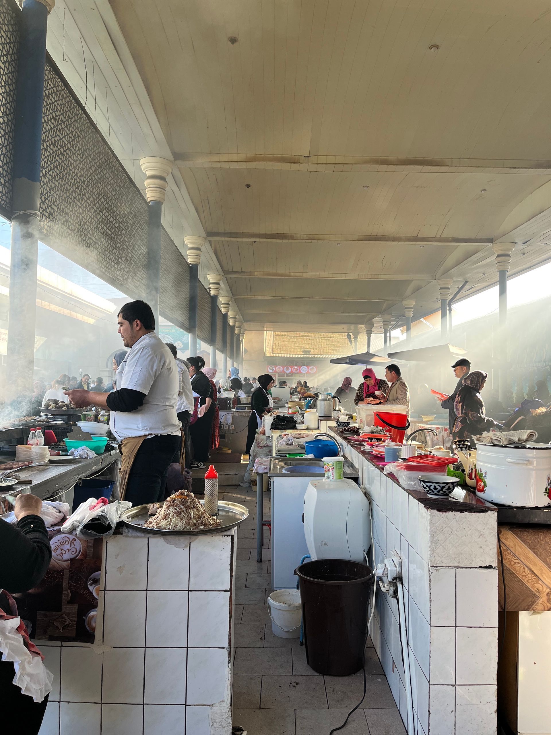 Street food Tashkent Uzbekistan Chorsu Bazaar December 2023 Easternblog Eastern Blog Stefan Schandera