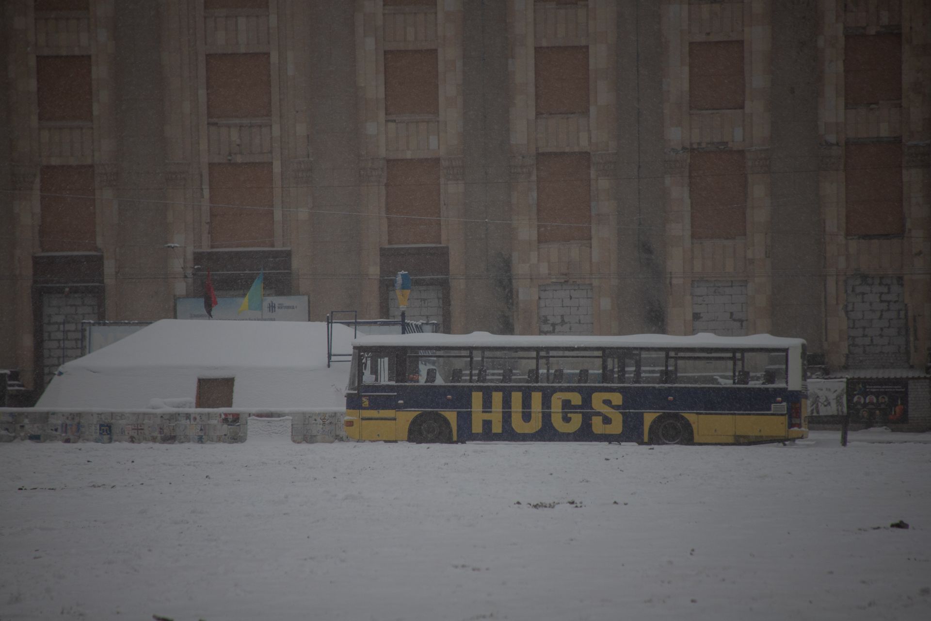 Kharkiv, Ukraine, War, December 2023, Winter