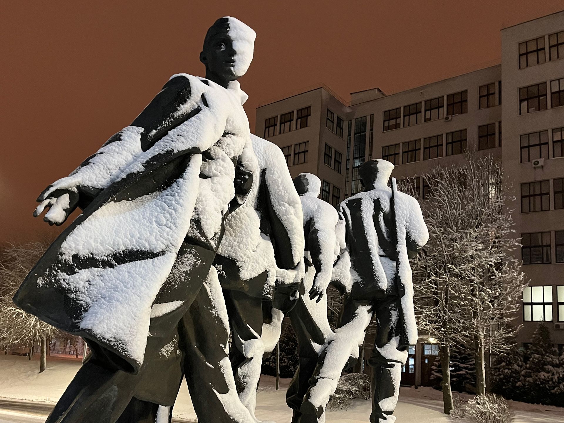 Kharkiv, Ukraine, War, December 2023, Winter