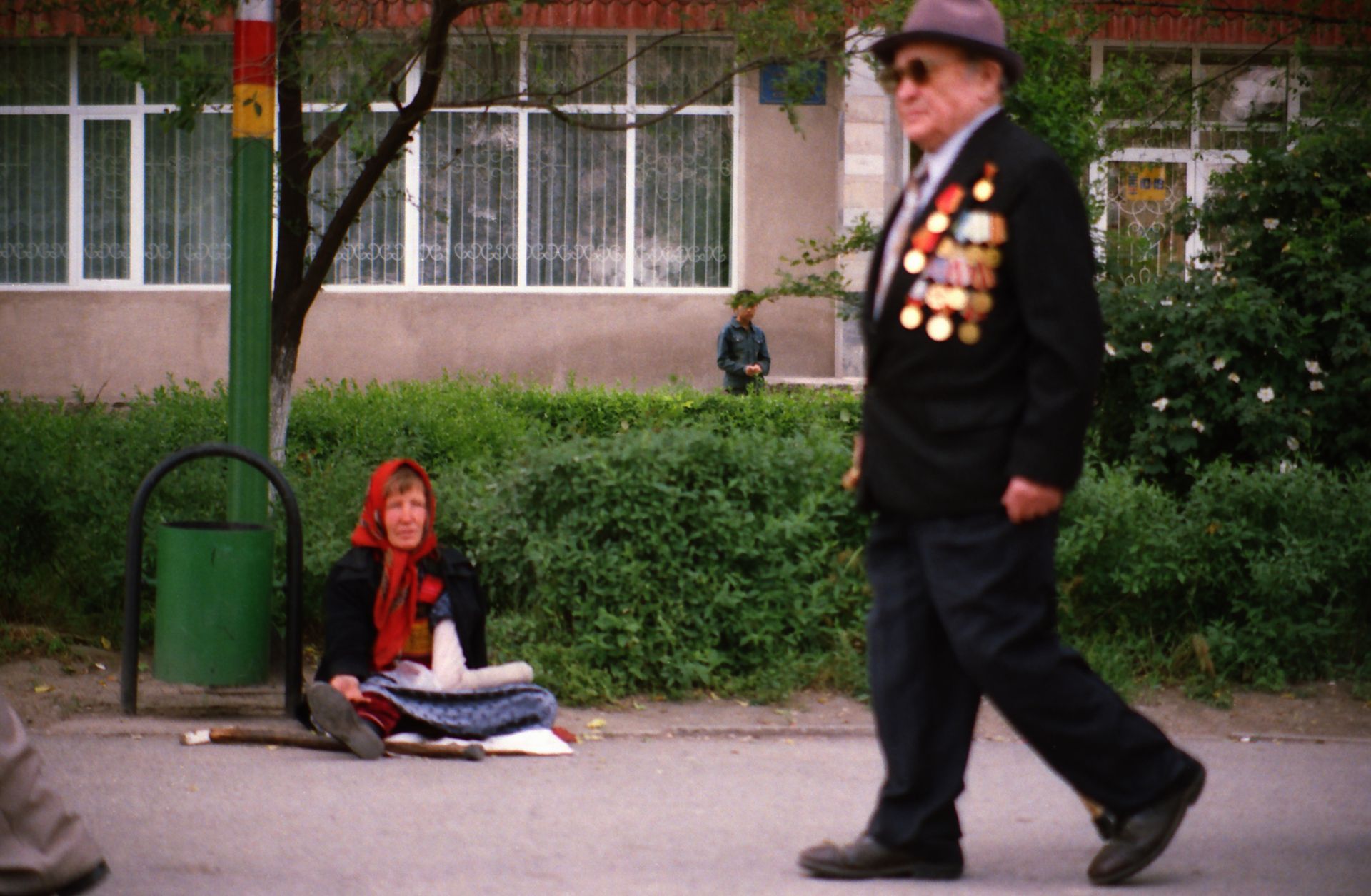 South Kazakhstan Shymkent Victory Day Veterans 09 May 2005