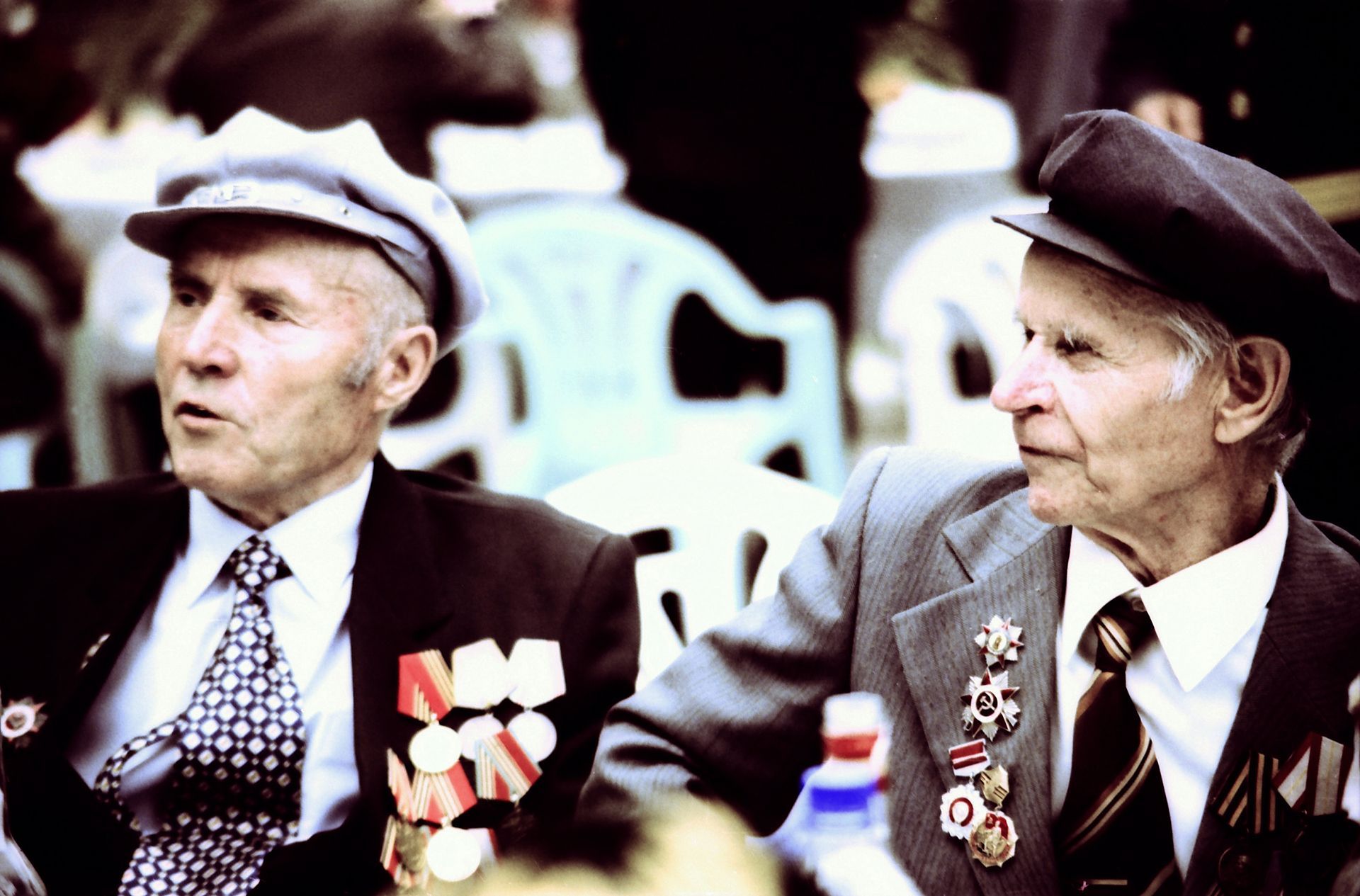 South Kazakhstan Shymkent Victory Day Veterans 09 May 2005