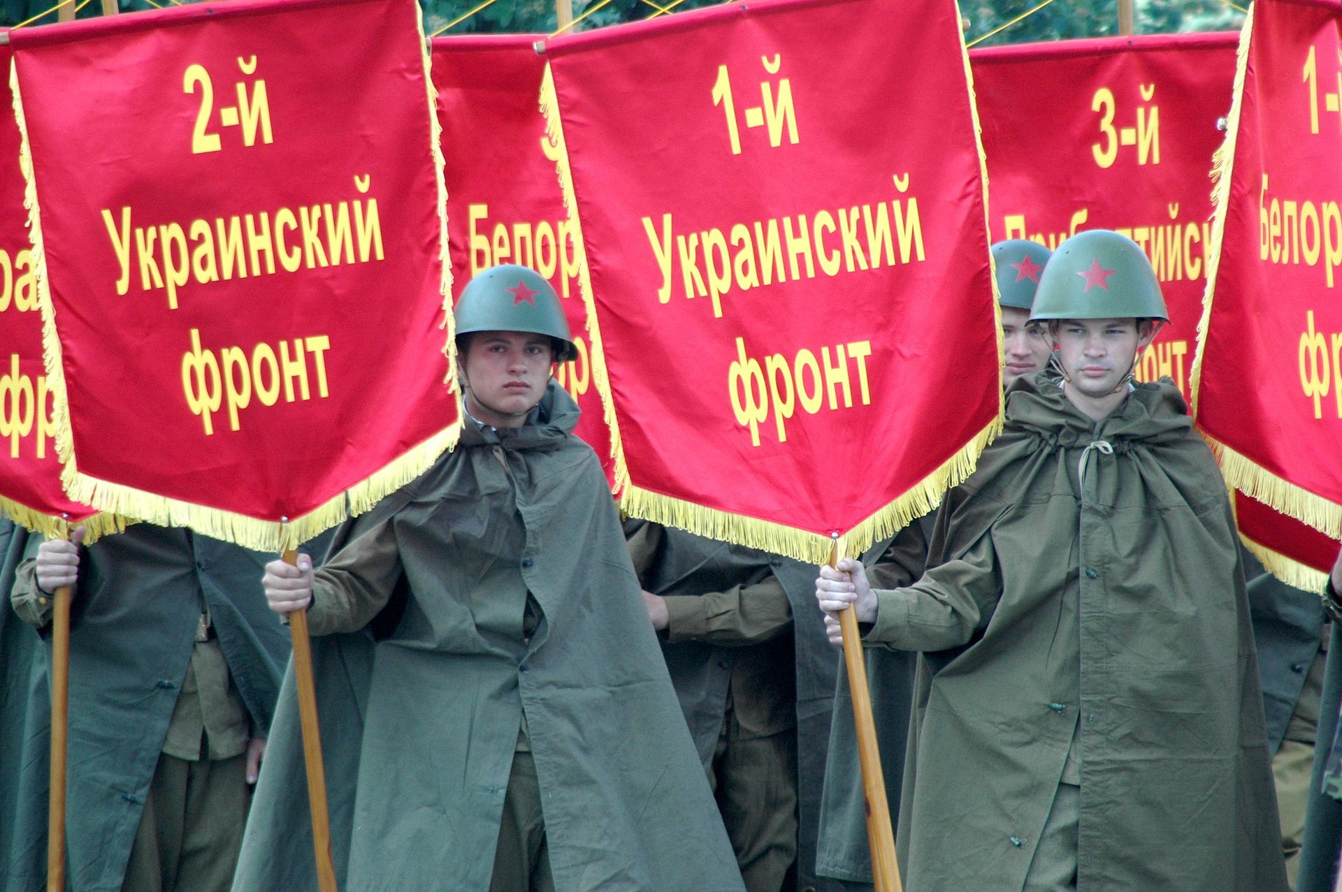 Victory Day 09 May 2012 in Tiraspol, Transnistria, Moldova