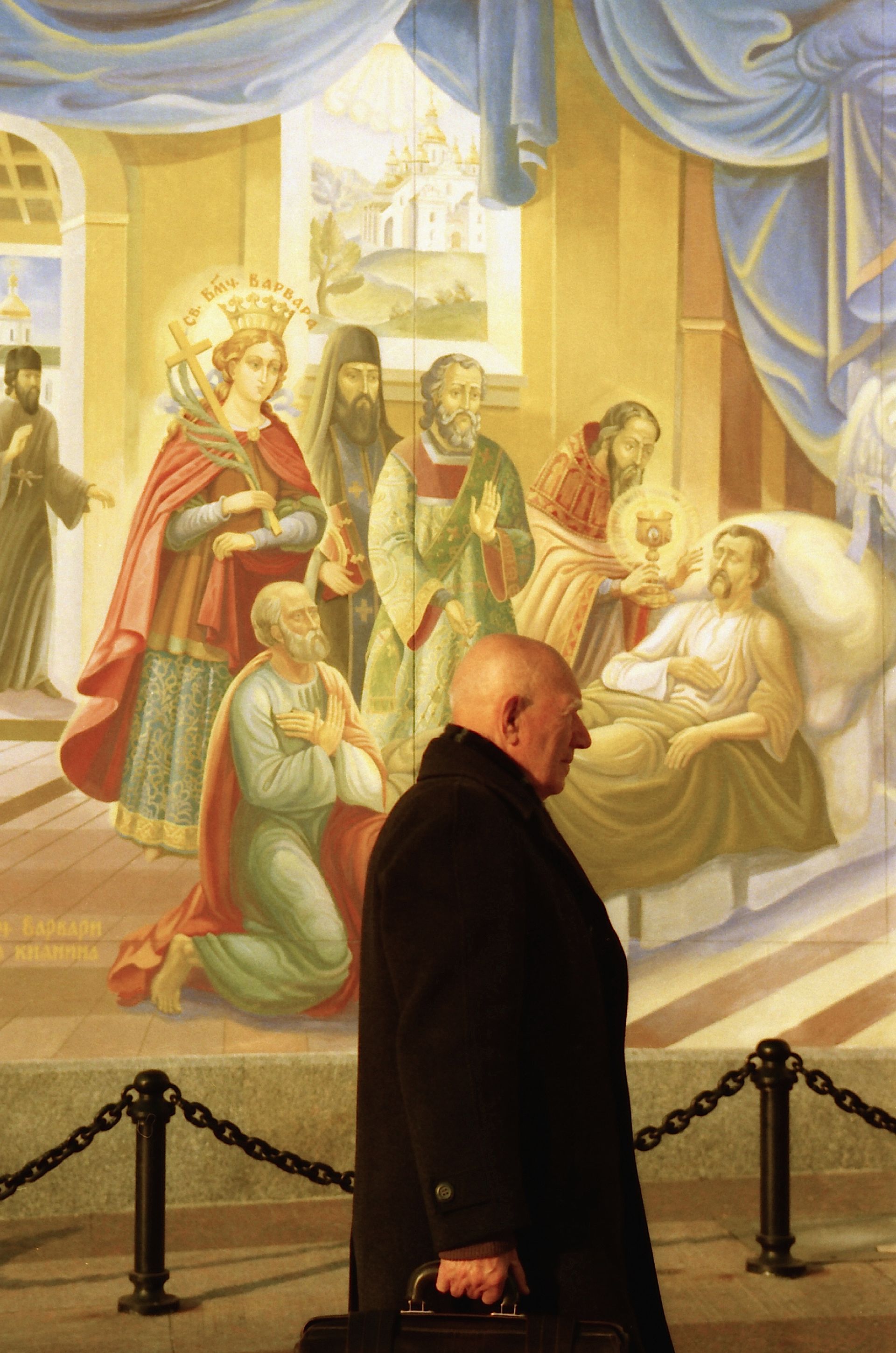 Ukraine Autumn Winter 2000. Kyiv. Kharkiv