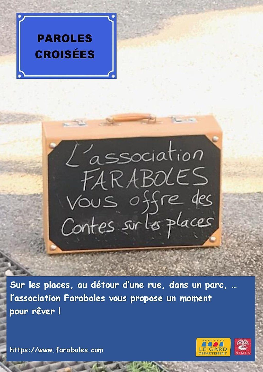 Claire Chevalier conteuse , contes hors champs, Nîmes Gard