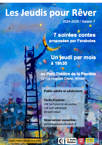 Les Jeudis pour rêver, Claire Chevalier, conteuse, Nîmes, Gard