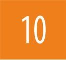 Button mit Zahl 10