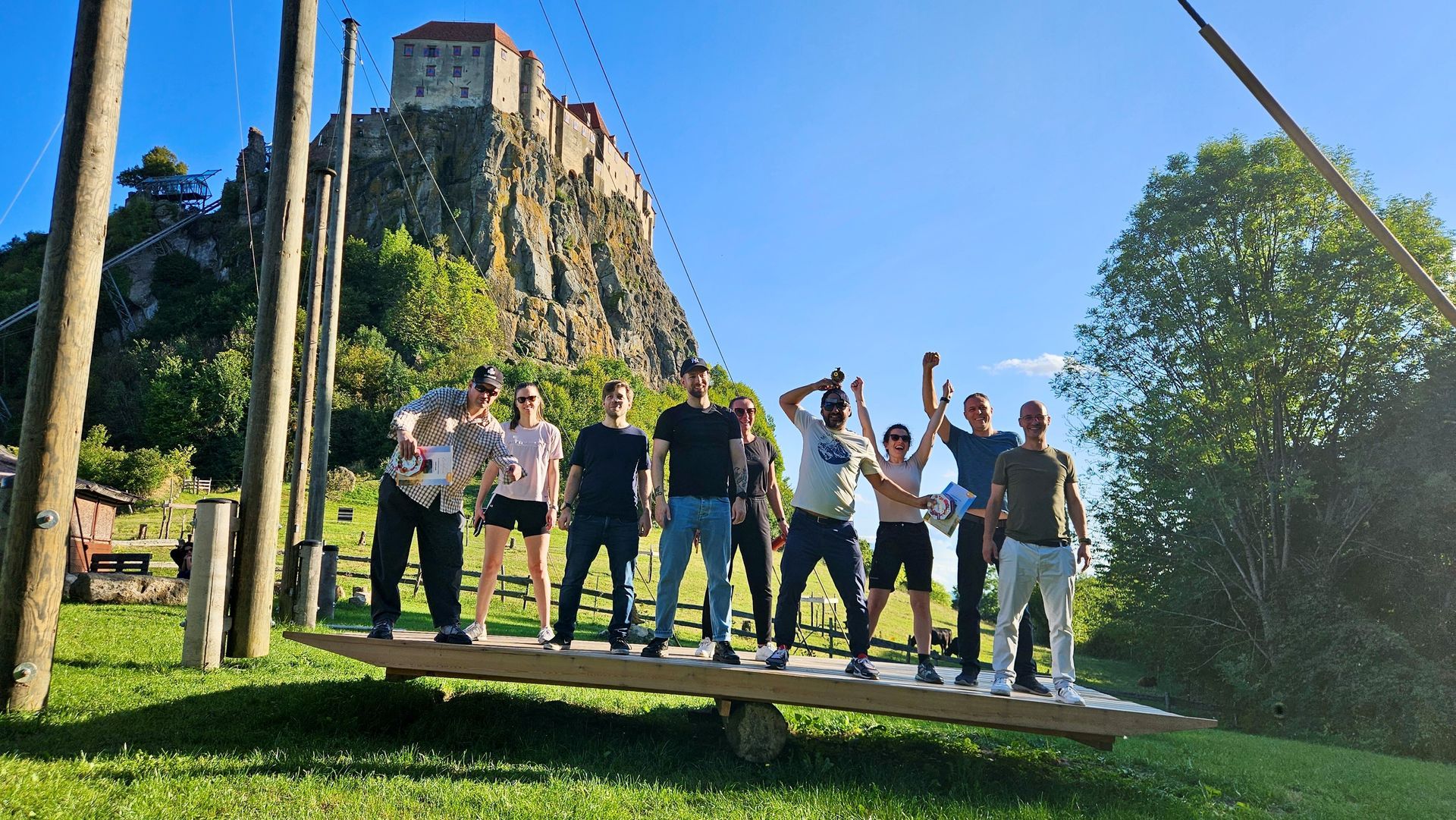 Business & Gruppen Teamtraining, Teamspirit, Gemeinschaft Betriebsausflug mit Spaß und Nachhaltigkeit im Grünen
