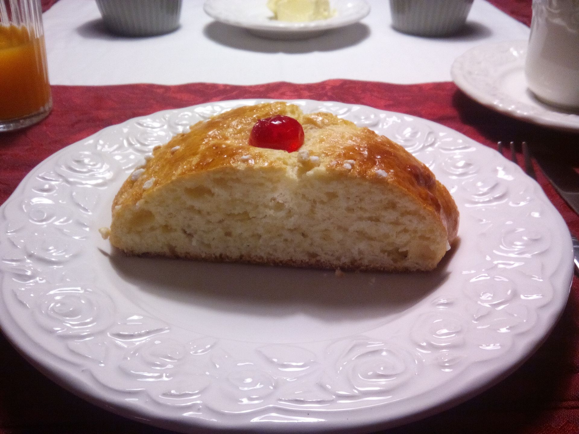 Zum Anbeißen lecker Brioche des Rois