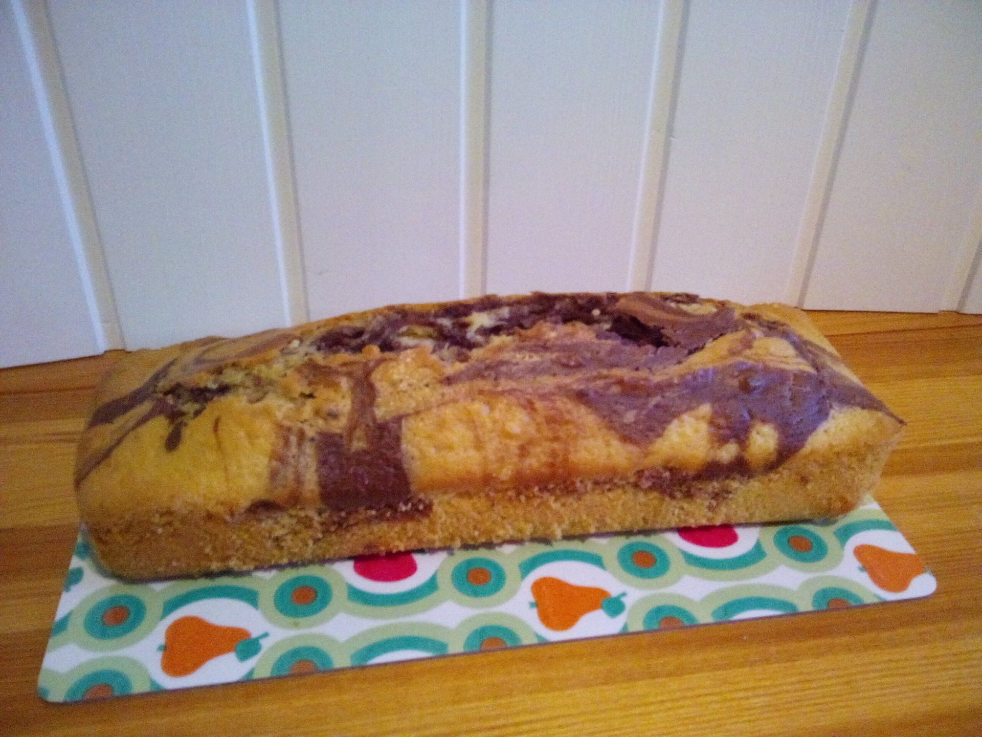 Marmor-Sauerteigkuchen Sauerteigkuchen