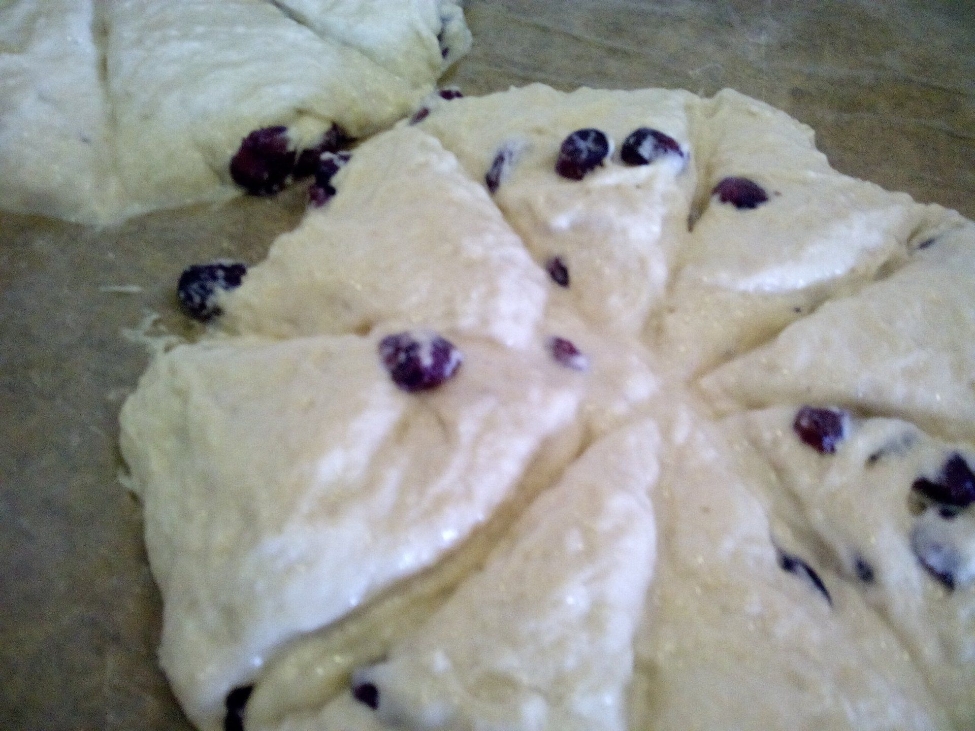 Unsere leckeren Scones vor dem Backen Scones