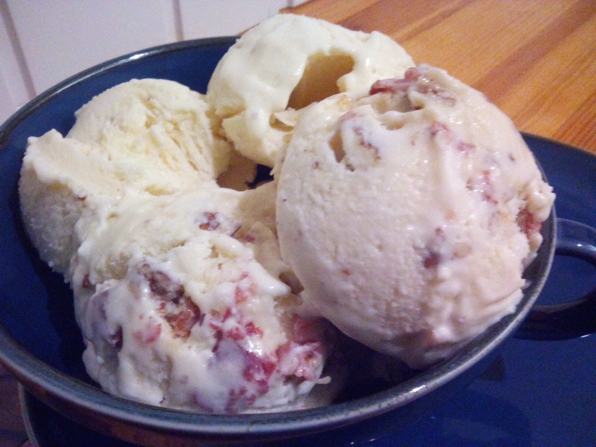 Zum dahinschmelzen... Bacon Eis