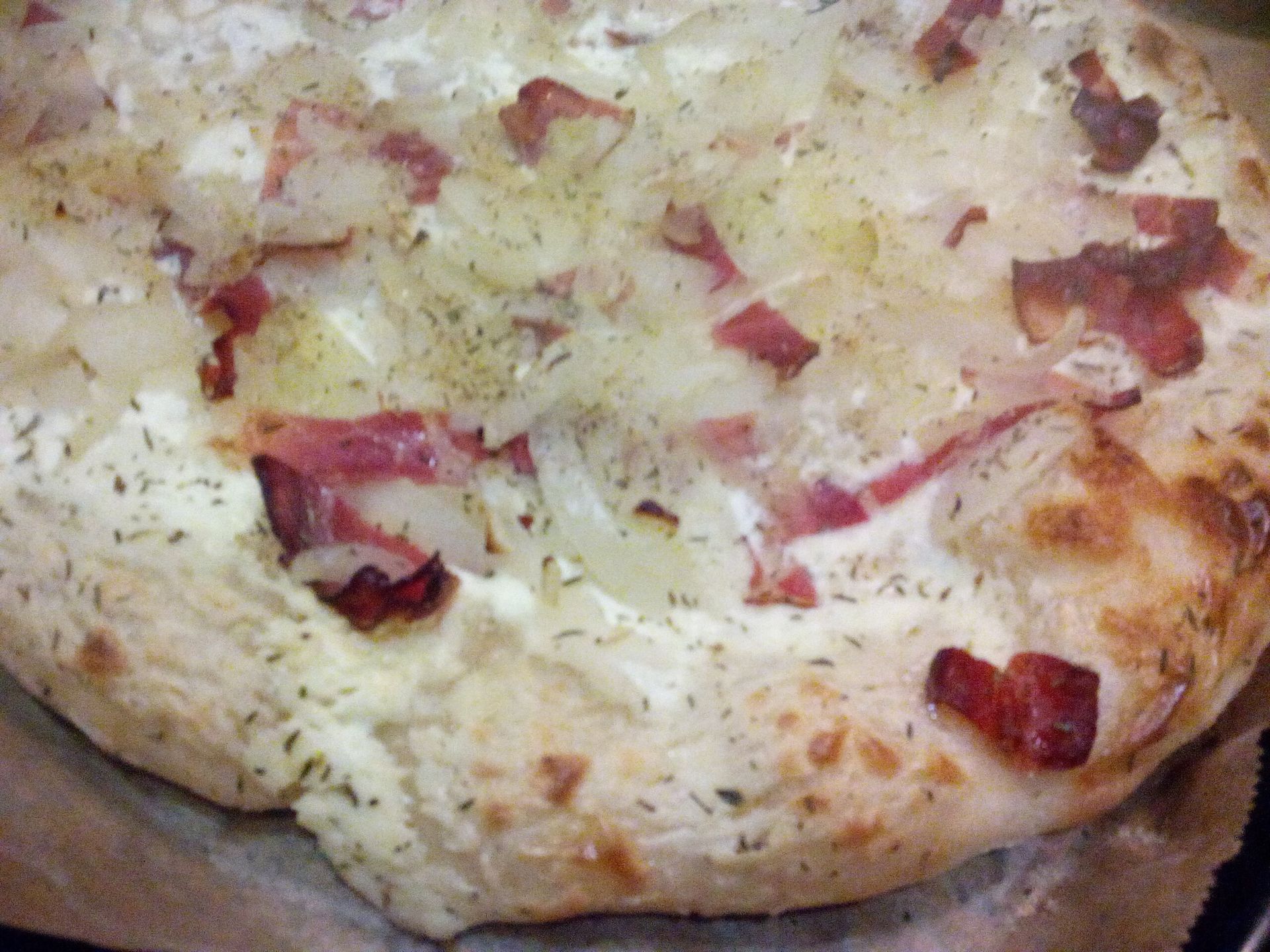 Sehr lecker Sauerteigpizza