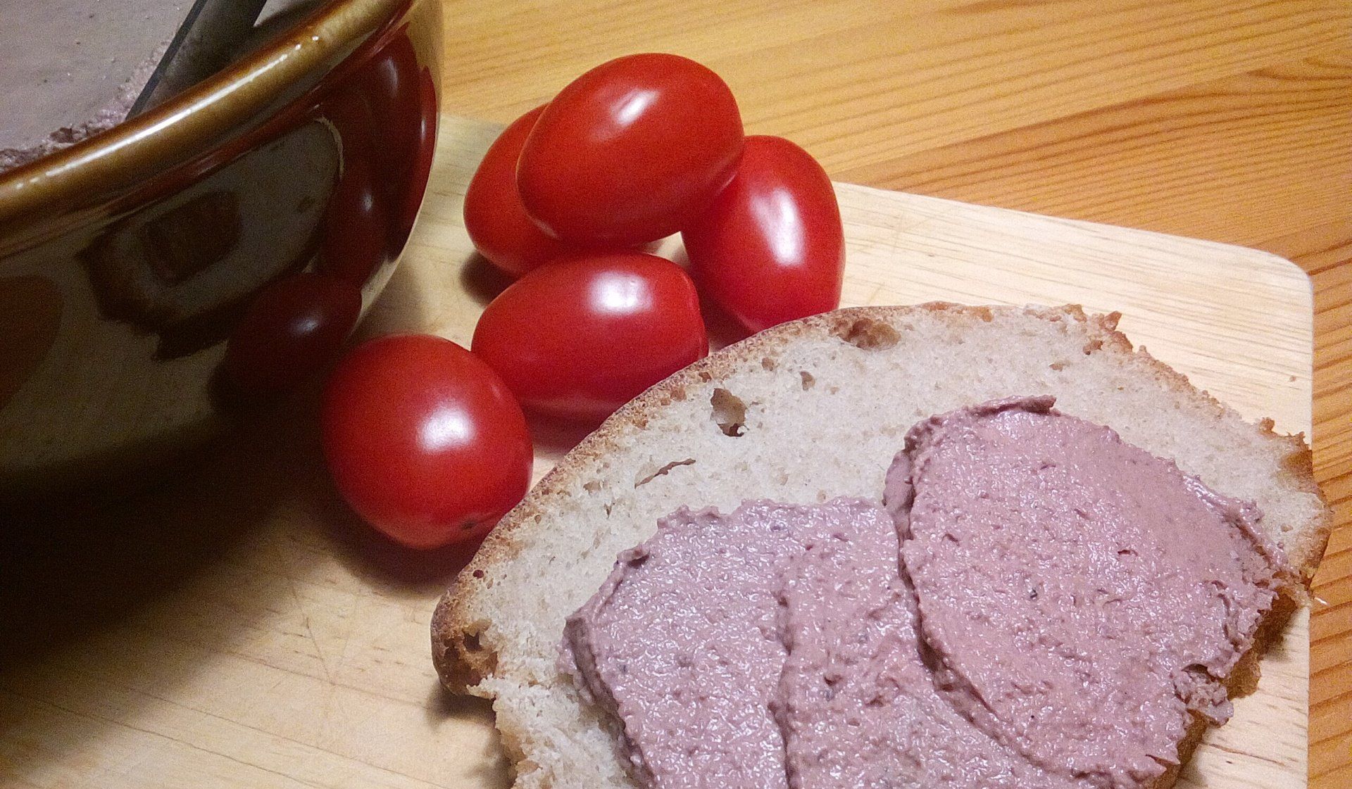 sehr gelungen! Hähnchenleberpastete