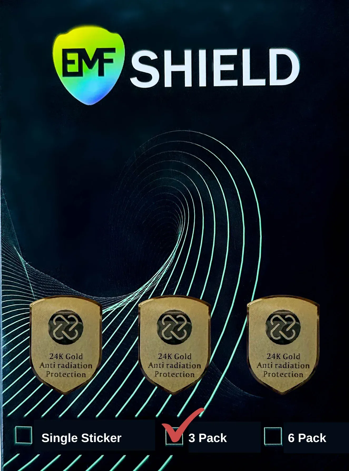 EMSDEFENSE Anti-radiation shield poster