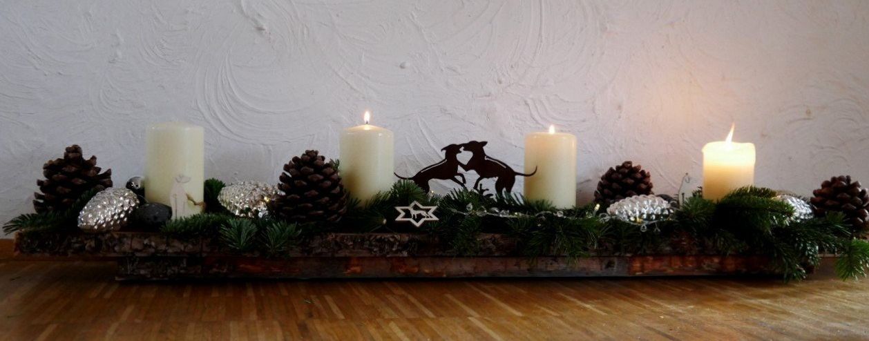 Deutscher Rhodesian Ridgeback Club - 3. Advent -Adventskranz von Ridgeback Finest