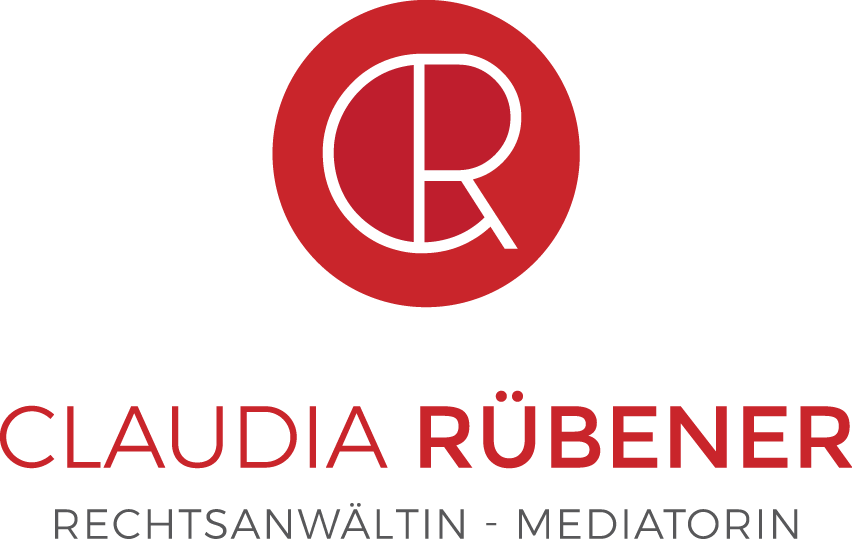 Logo Claudia Ruebener, Rechtsanwaeltin - Mediatorin