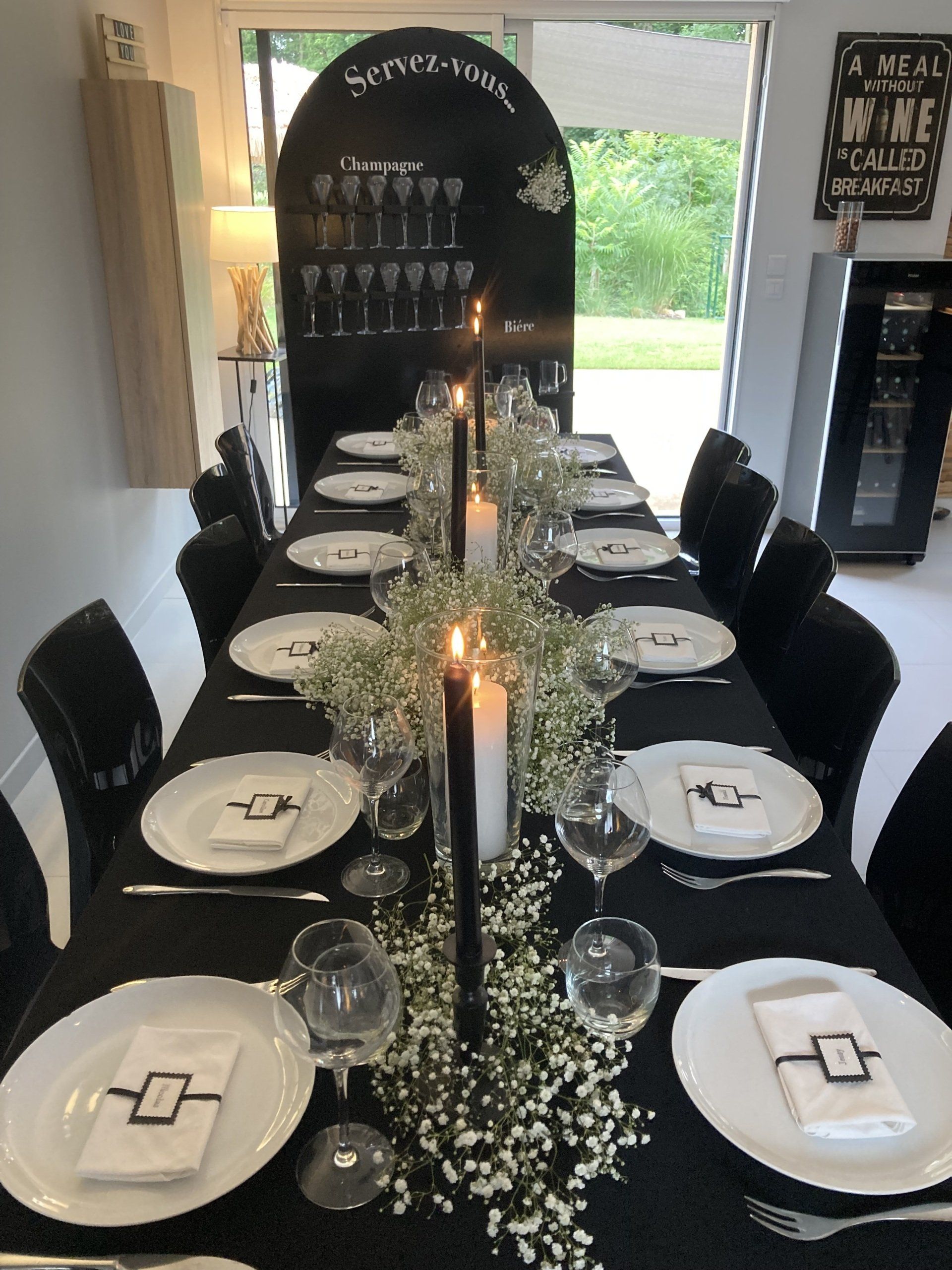 Un anniversaire Black and White organisé en Essonne