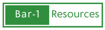 Bar-1 Resources logo, green box