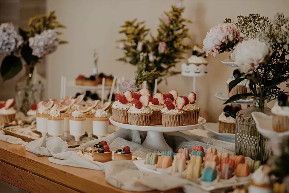 Ideas de mesa de dulce para primera comunión o bautizos