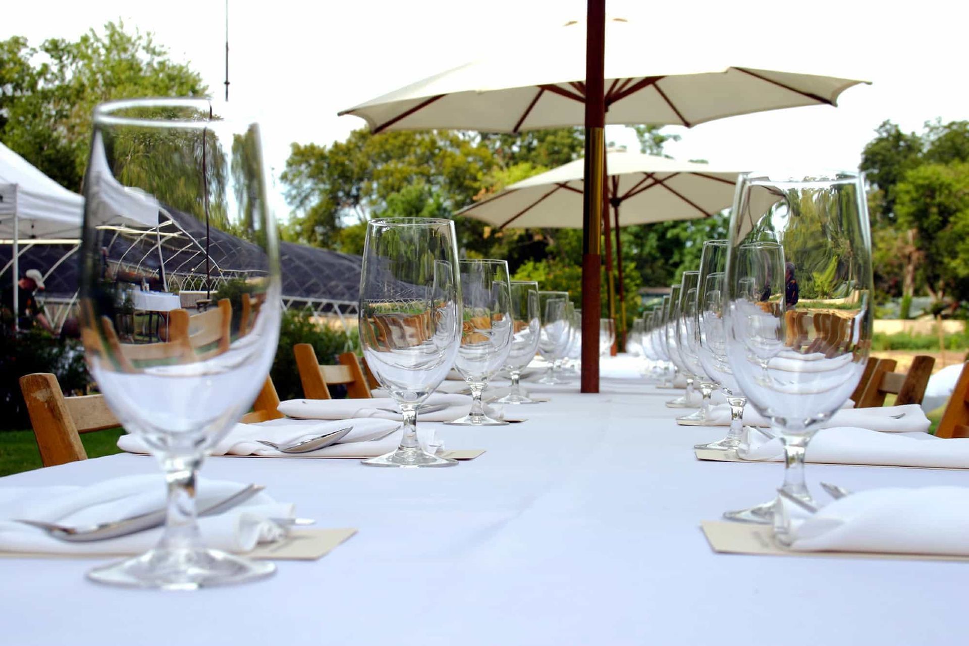 Catering para eventos al aire libre