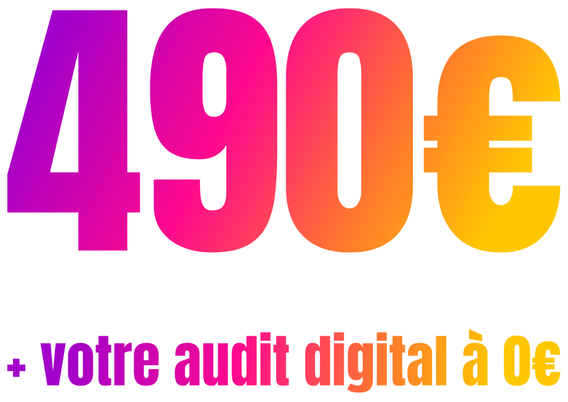 490€ avec audit offert