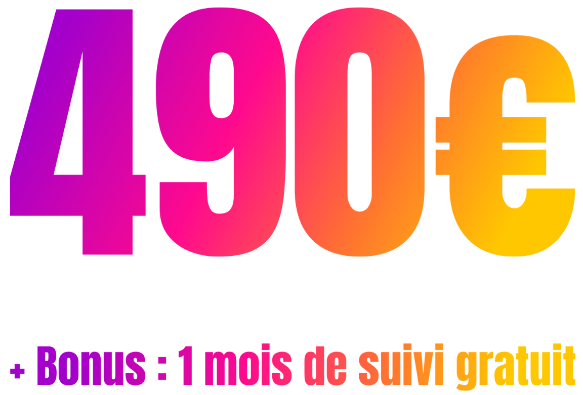 490 avec 1 mois de suivi