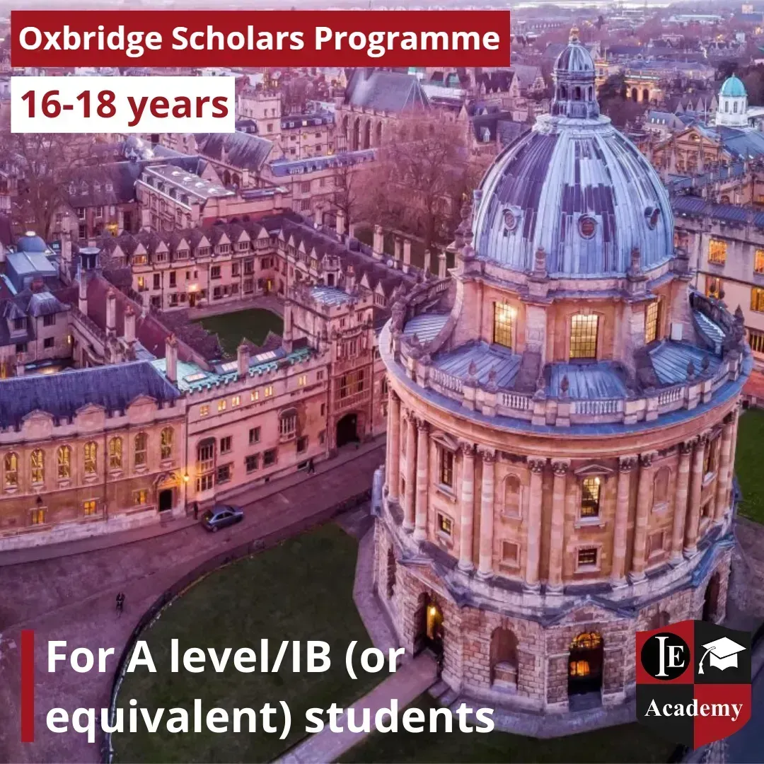Insight Academy: Oxbridge Scholars Program