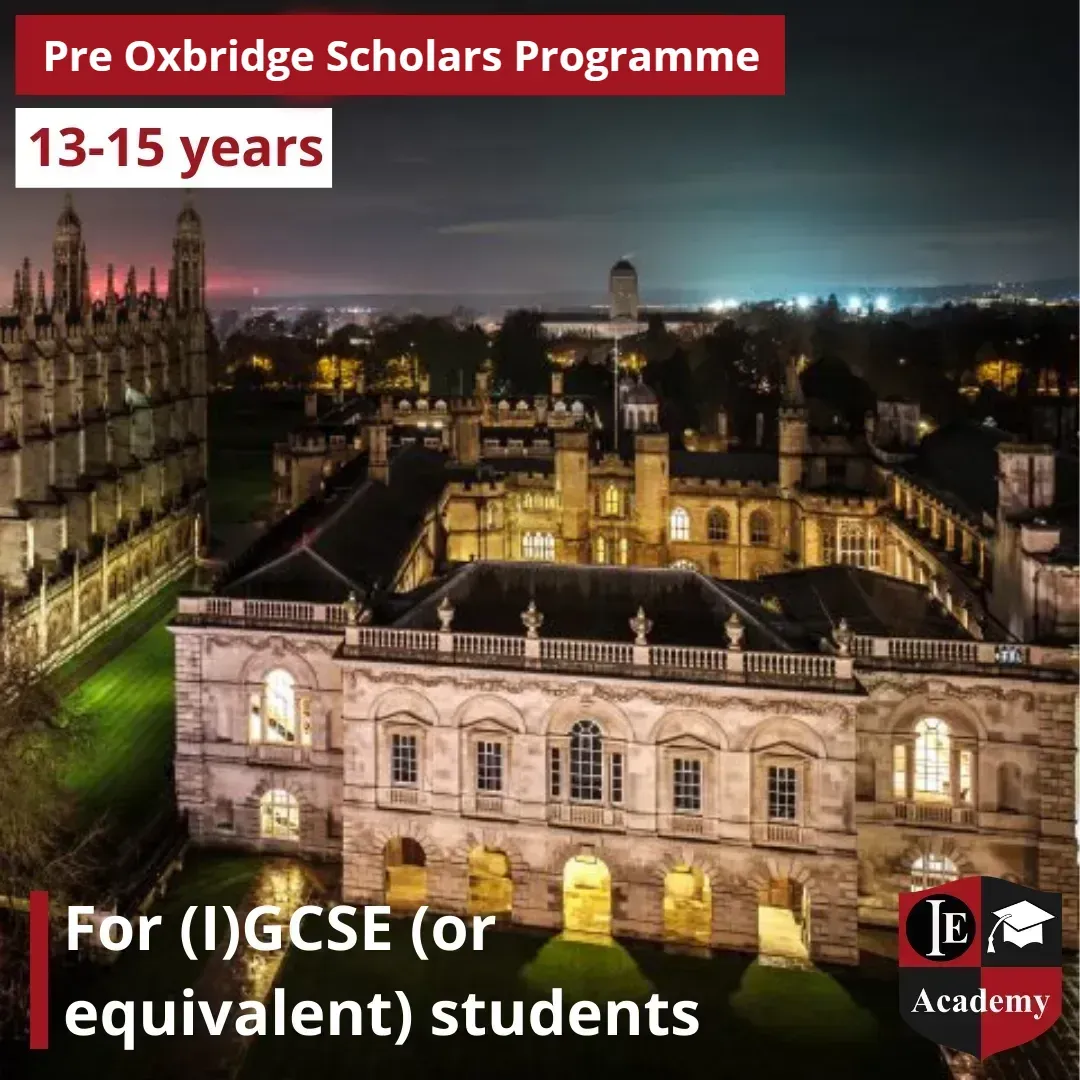 Insight Academy Pre Oxbridge Scholars Program