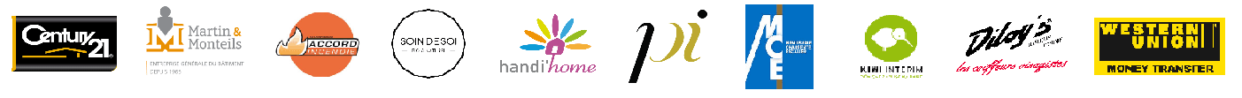 logos des différents clients d'EchoPropre