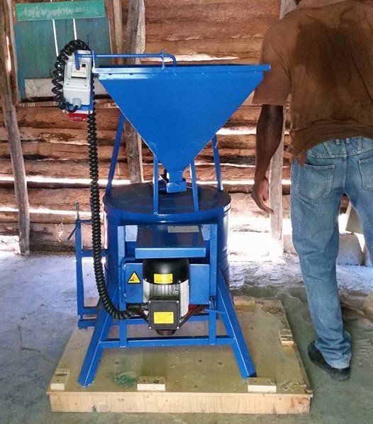 Solar powered grain mills