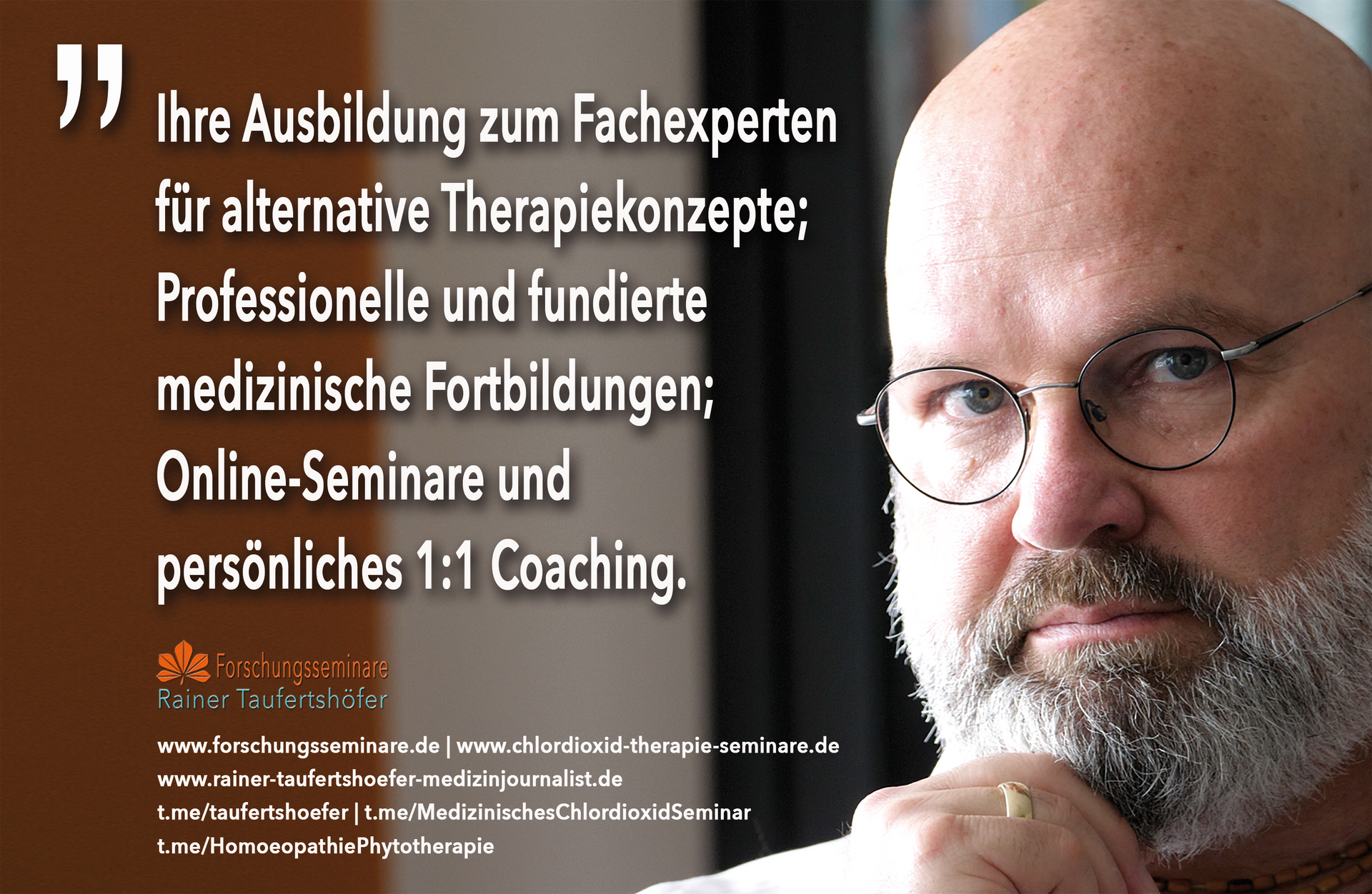 Rainer Taufertshöfer Chlordioxid, MMS, CDS, CDL, Foschung, Heilung, Krebs