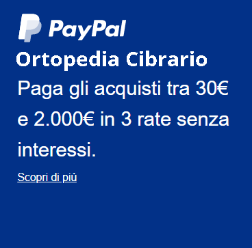 PAY PAL ORTOPEDIA CIBRARIO TORINO