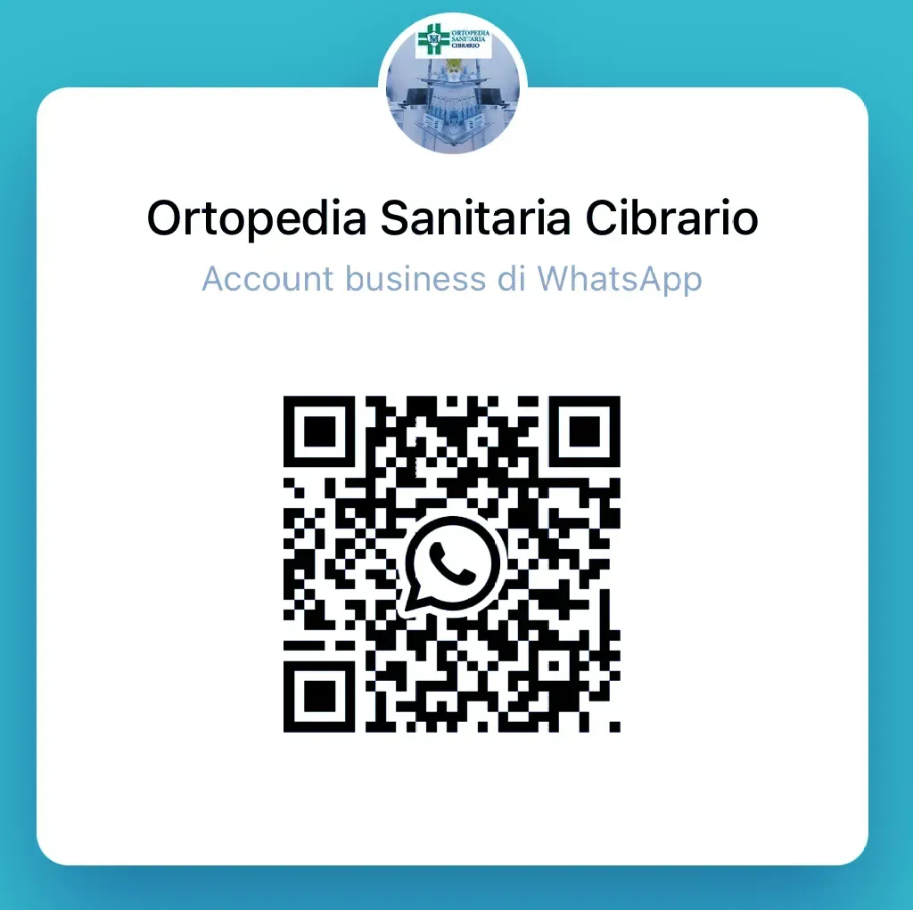 CODICE WHATSAPP ORTOPEDIA CIBRARIO